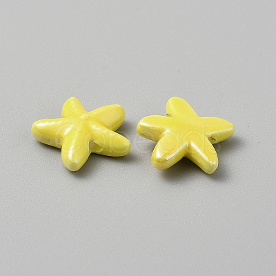 Handmade Porcelain Beads PORC-TAC0010-01B-1