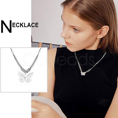 304 Stainless Steel Pendants STAS-UN0008-01P-1