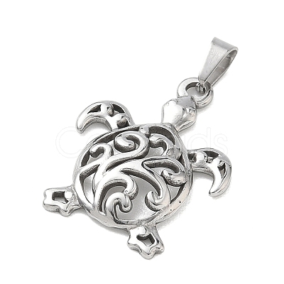 304 Stainless Steel Pendants STAS-B141-04C-P-1