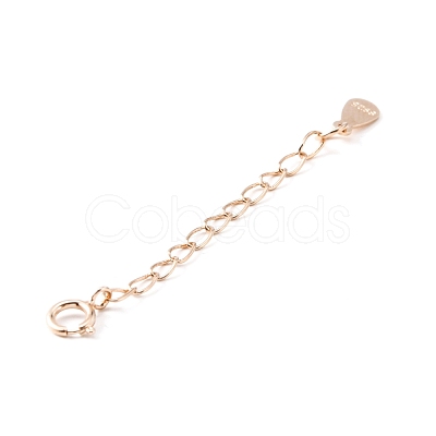 925 Sterling Silver Chain Extender STER-WH0008-01B-1