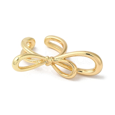 Alloy Open Cuff Rings for Women RJEW-S412-04G-07-1