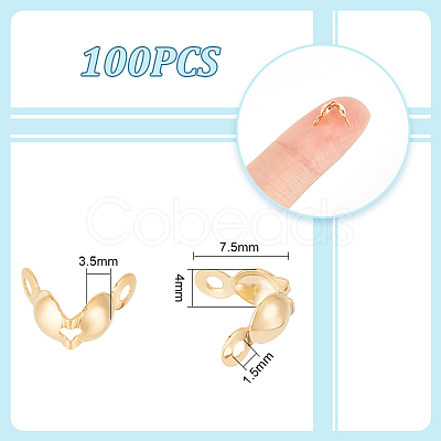 304 Stainless Steel Bead Tips STAS-UN0002-38A-1