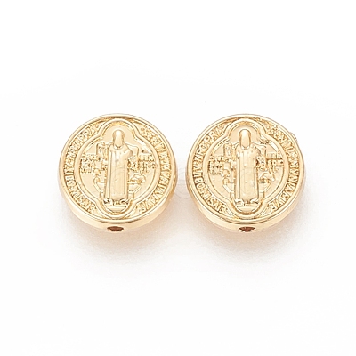 Brass Beads KK-F811-05G-1