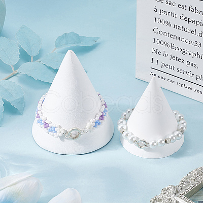 4Pcs 4 Styles 925 Sterling Silver Spring Gate Rings STER-SC0001-51-1