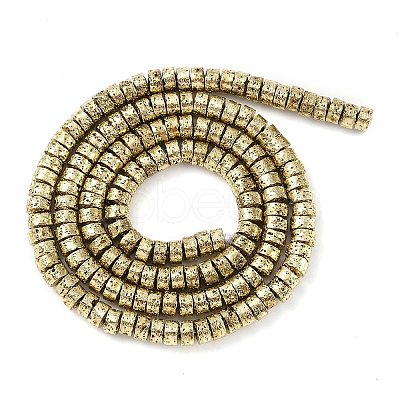 Electroplated Synthetic Non-Magnetic Hematite Beads Strands G-U003-16A-1