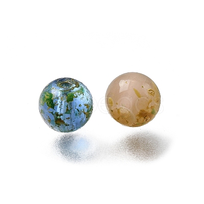 Picasso Transparent Glass Beads GLAA-P073-02-1