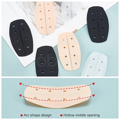 12Pcs 3 Color Silicone Non-slip Shoulder Pad FIND-GF0002-17-1