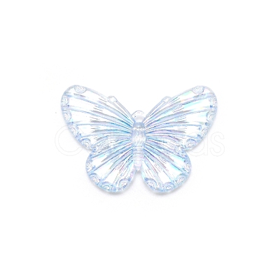 AB Color Transparent Resin Pendant RESI-CJC0014-03B-1