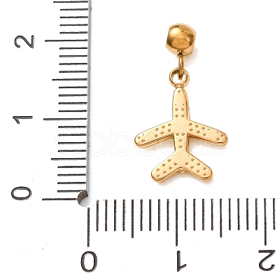 304 Stainless Steel Micro Pave Clear Cubic Zirconia Pendants CU-CBAB6EC-08G-1