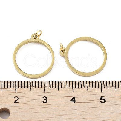 Ion Plating(IP) 304 Stainless Steel Pendants STAS-G324-01A-G-1