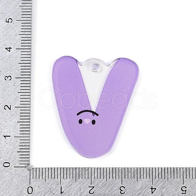 Acrylic Pendants MACR-R002-01V-1