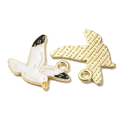 Ocean Alloy Enamel Pendants ENAM-B041-01D-1