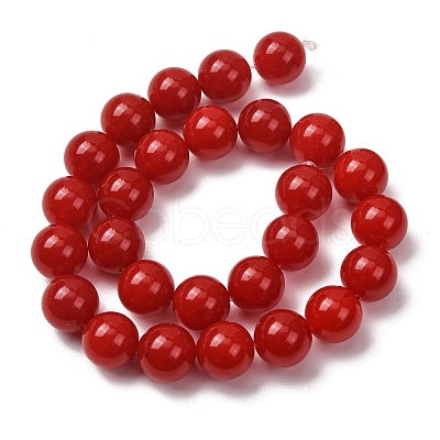 Natural Malaysia Jade Beads Strands G-L645-C01-14mm-16-1
