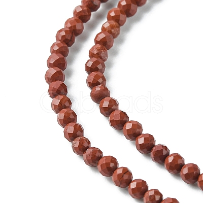 Natural Red Jasper Beads Strands G-F748-H01-02-1