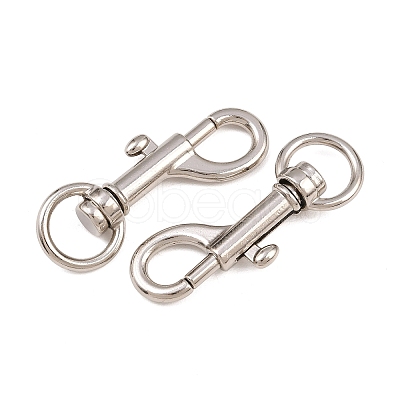 Alloy Swivel Clasps STAS-B121-02P-04-1-1