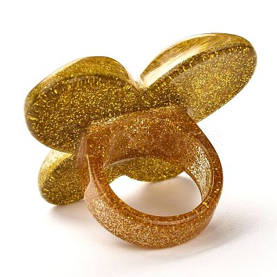 Acrylic Finger Rings RJEW-M137-02C-1