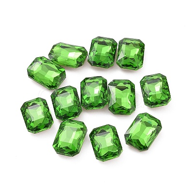 Glass Rhinestone Cabochons GGLA-P002-01A-03-1