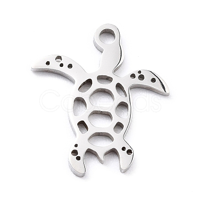 Non-Tarnish 201 Stainless Steel Charms STAS-D176-04P-1