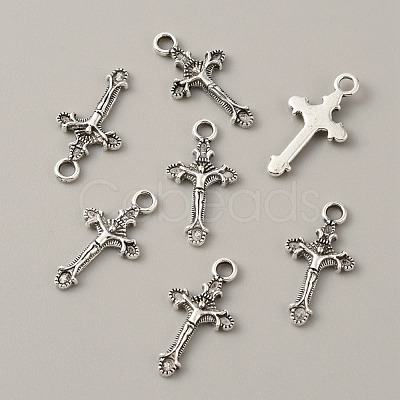 Tibetan Style Alloy Pendants FIND-CJC0007-42F-1