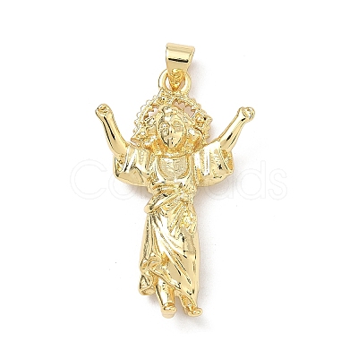Brass Pendants KK-P345-56G-1