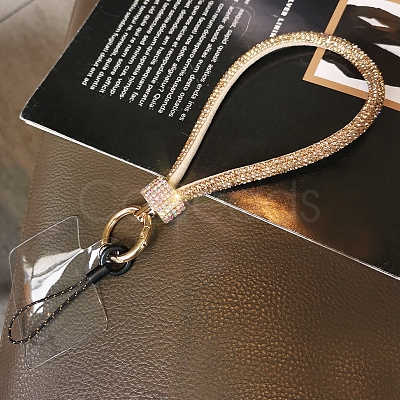 Rhinestone Mobile Straps PW-WG73335-05-1