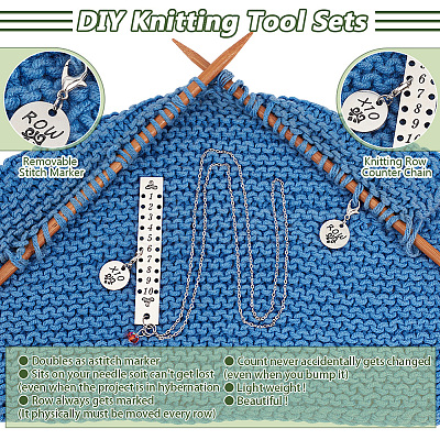 DIY Knitting Tool Sets HJEW-NB00183-1