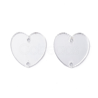 Acrylic Sew on Rhinestone OACR-WH0006-11D-1
