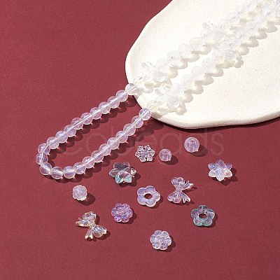 Transparent Acrylic Beads OACR-FS0001-12-1