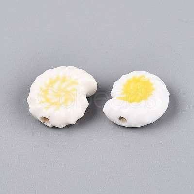 Handmade Porcelain Beads PORC-Q008-03B-1