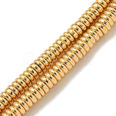 Electroplated Synthetic Non-Magnetic Hematite Beads Strands G-I360-C01-02-1
