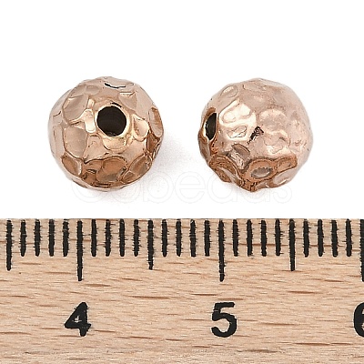 Textured 316 Surgical Stainless Steel Beads STAS-M106-01E-RG-1