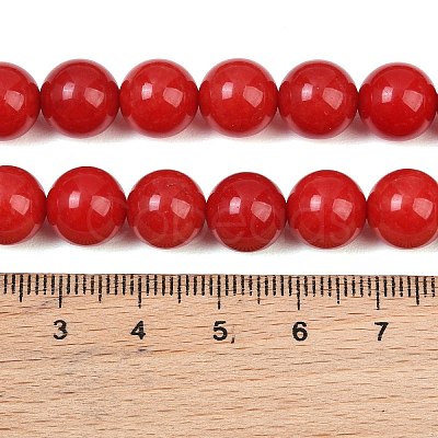 Dyed Natural White Jade Beads Strands GG-CBAD029-A09-10mm-1