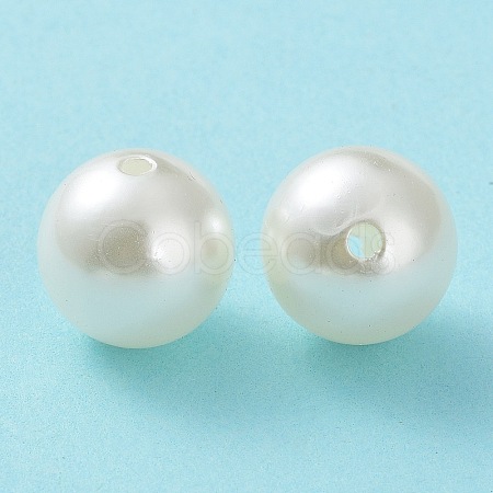 Imitated Pearl Acrylic Beads PACR-14D-12-1