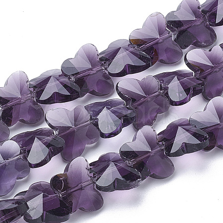 Transparent Glass Beads LS-GLAA-Q066-14mm-B03-1