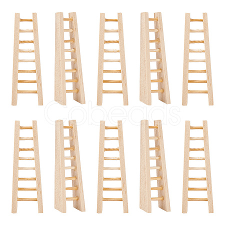 Mini Wooden Stairs Furniture DJEW-WH0015-114-1