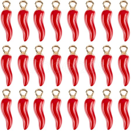 100Pcs Alloy Enamel Pendants ENAM-SC0004-88-1