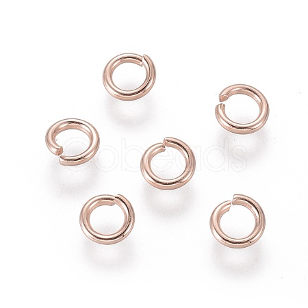 304 Stainless Steel Open Jump Rings X-STAS-O098-02RG-01-1
