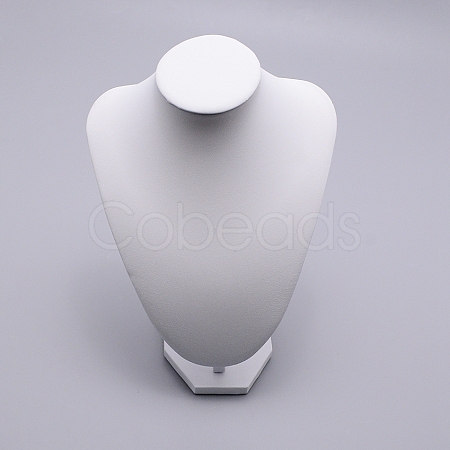 PU Leather Jewelry Display Stands NDIS-WH0006-01-1