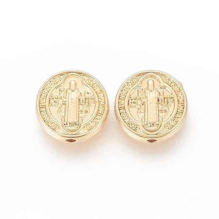 Brass Beads KK-F811-05G-1