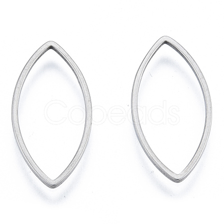 Non-Tarnish 201 Stainless Steel Linking Rings STAS-N090-T15-1-1