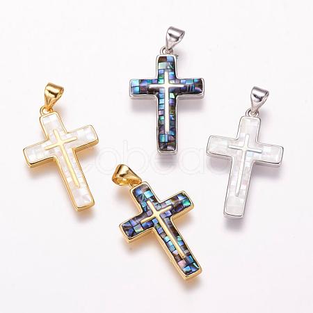 Freshwater Shell Pendants ZIRC-F057-05-1