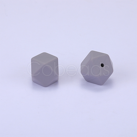 Hexagonal Silicone Beads SI-JX0020A-44-1