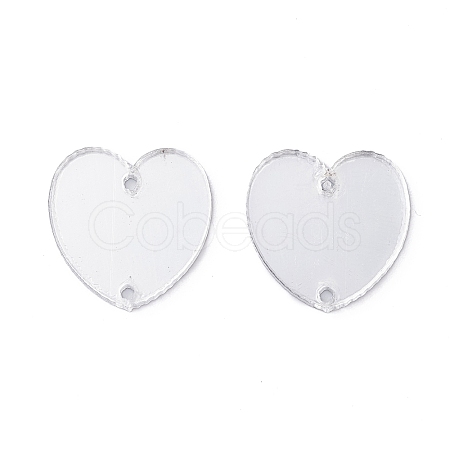 Acrylic Sew on Rhinestone OACR-WH0006-11D-1