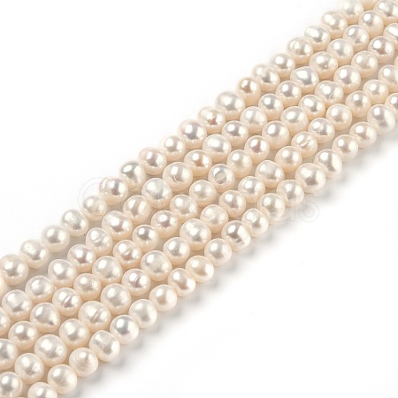 Natural Cultured Freshwater Pearl Beads Strands PEAR-L033-14-02-1