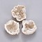 Natural Quartz Crystal Beads, No Hole/Undrilled, Nuggets, 47.5~58x32~51x10~33mm