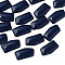 Opaque Acrylic Cabochons, Nuggets, Prussian Blue, 27x14.5x5mm, about 300pcs/500g