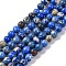 Dyed Natural Regalite/Imperial Jasper/Sea Sediment Jasper Beads Strands, Round, Royal Blue, 6mm, Hole: 1.2mm, about 32pcs/strand, 7.68''(19.5cm)