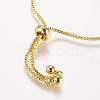 Brass Chain Bracelet Making X-MAK-P007-04-03G-3