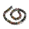 Natural Indian Agate Beads Strands G-E571-24C-3