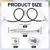 Plastic Sink Drain Pipe Connector AJEW-WR0003-68-2